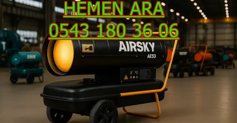 Ankara Çevresi Mazotlu Elektrikli Isımak Isıtıcı Kiralama