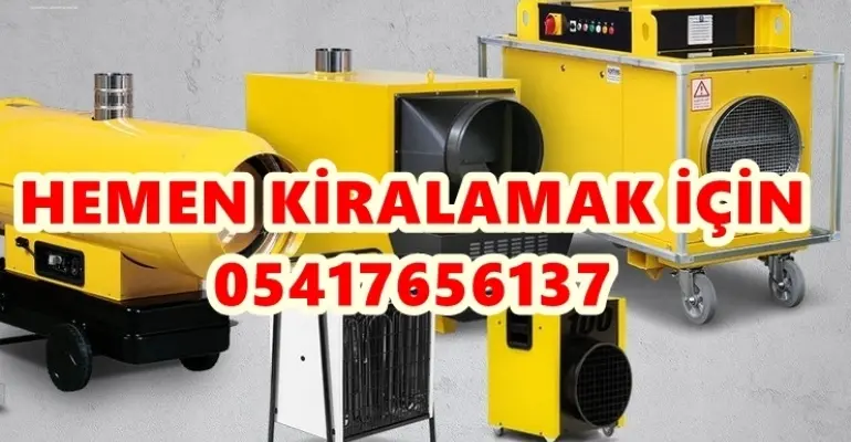 Harmancık MAZOTLU ELEKTRİKLİ ISIMAK ISIJET ISITICI KİRALAMA