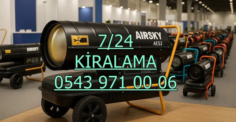Kartepe ve Başiskele ve Çatalca Mazotlu Elektrikli Isımak Isıtıcı Kiralama