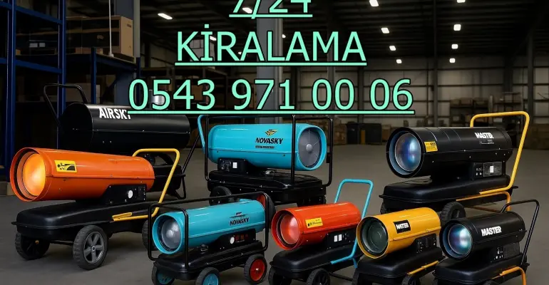 Mamak Mazotlu Elektrikli Isımak Isıtıcı Kiralama