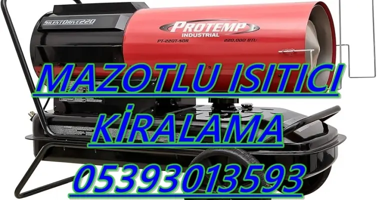 Muş-Giresun-Erzincan-Ardahan MAZOTLU ISIMAK ISITICI KİRALAMA